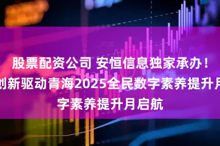 股票配资公司 安恒信息独家承办！以AI创新驱动青海2025全民数字素养提升月启航