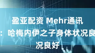 盈亚配资 Mehr通讯社：哈梅内伊之子身体状况良好